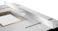 32" pre-drilled aluminum fence
